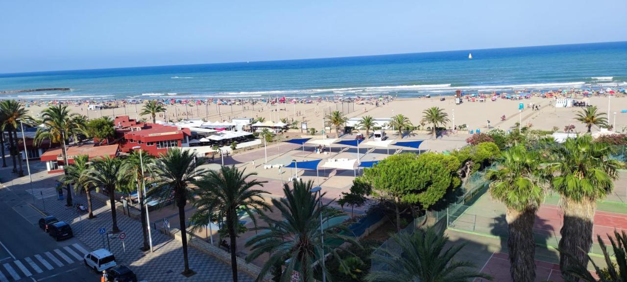 Vistas Espectaculares 1ª Linea Playa, Wifi, Ascensor Appartement Sagunto Buitenkant foto