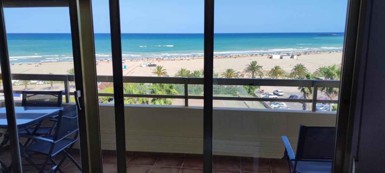 Vistas Espectaculares 1ª Linea Playa, Wifi, Ascensor Appartement Sagunto Buitenkant foto